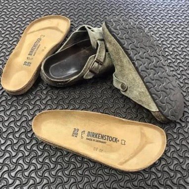 THE BIRKENSTOCK SOLES