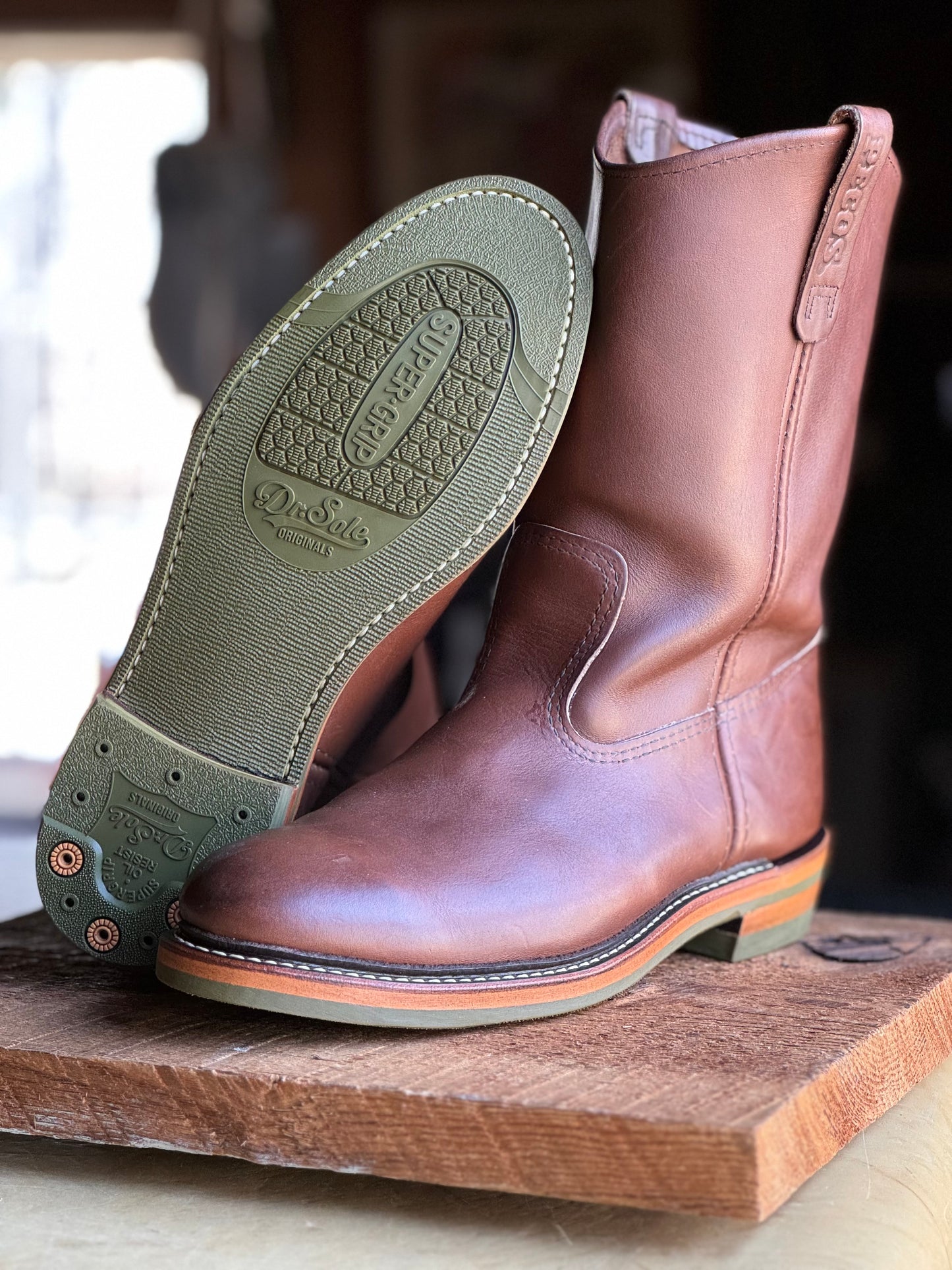 THE DR SOLE FULL SOLES JADE GREEN