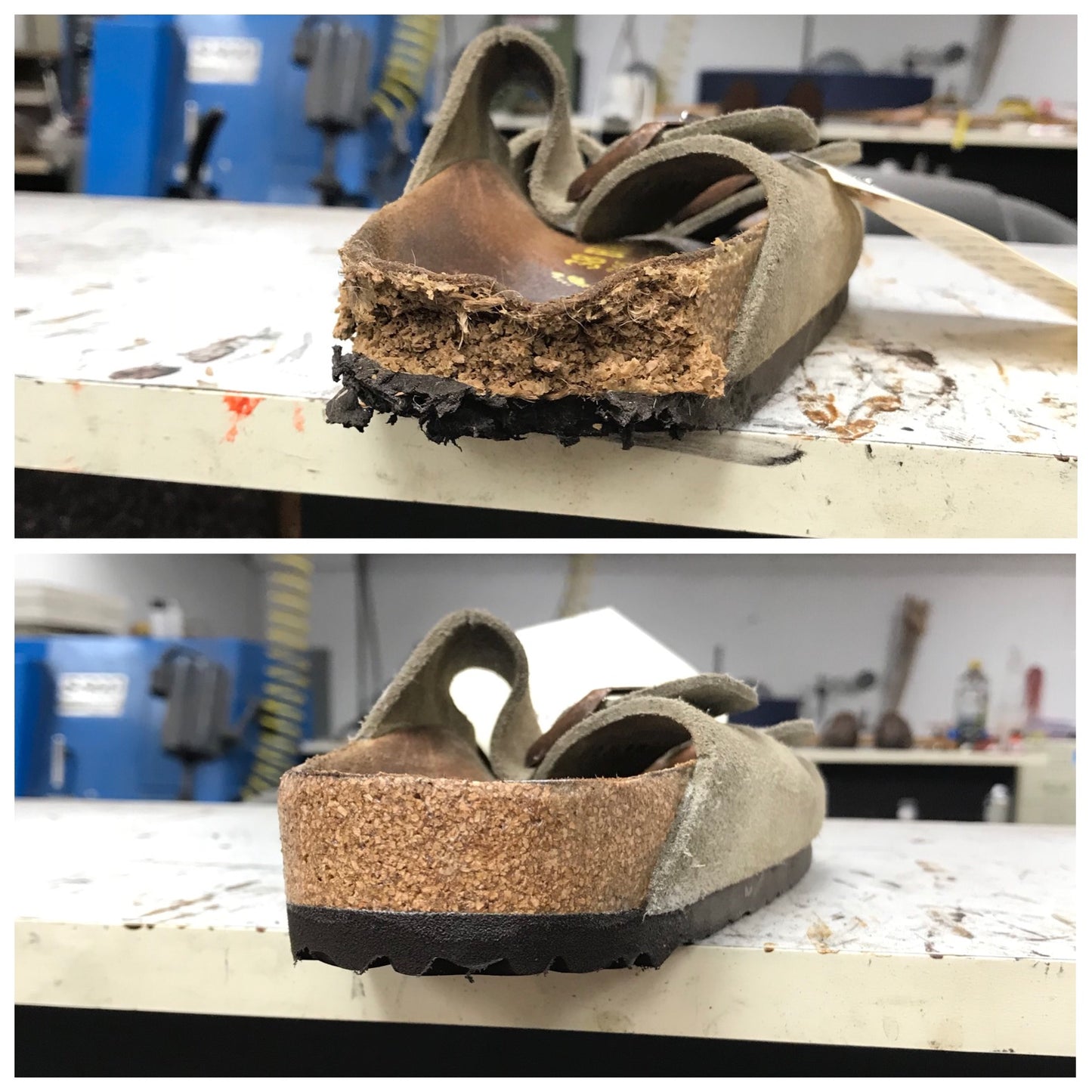 THE BIRKENSTOCK SOLES