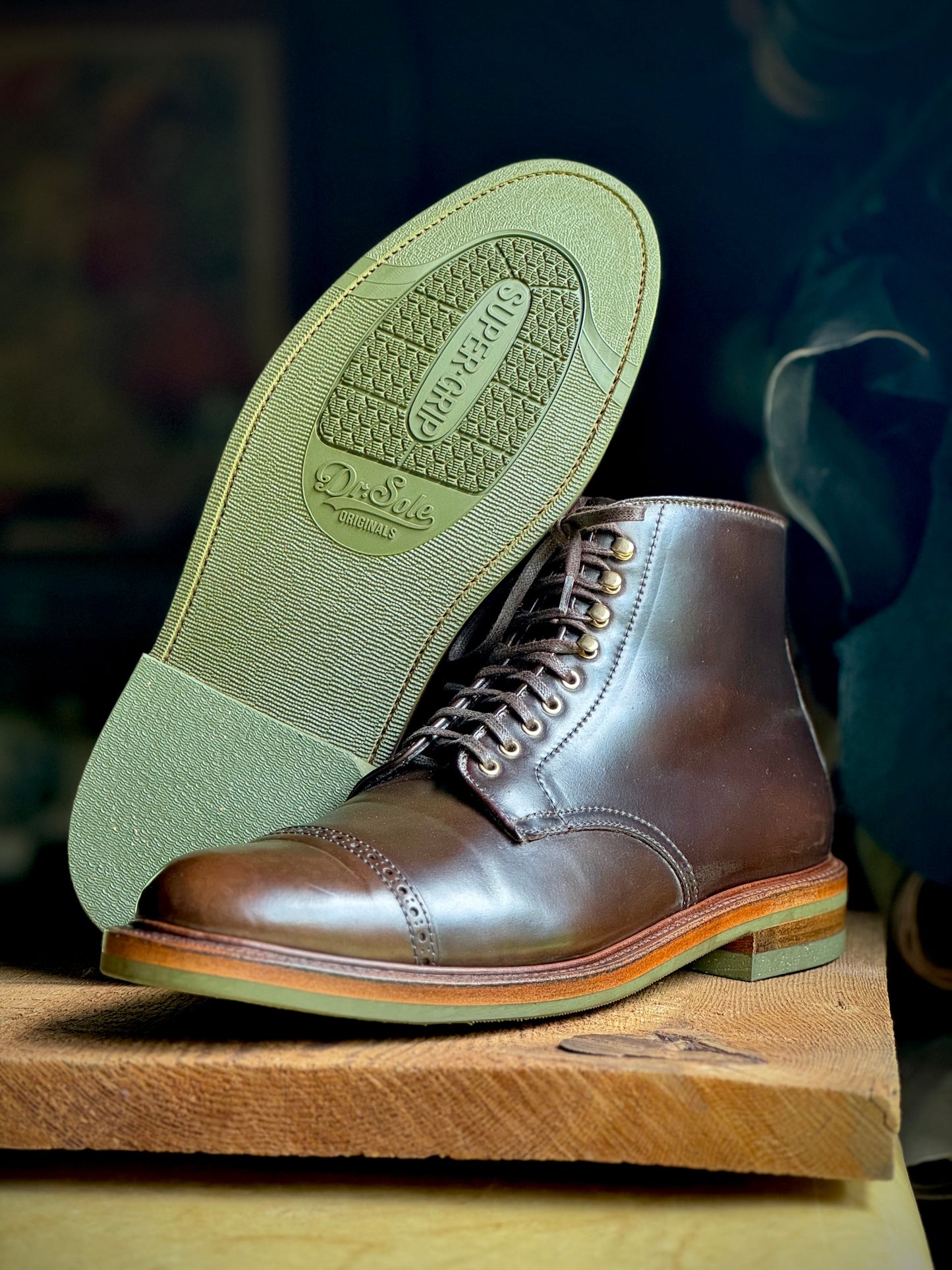 THE DR SOLE FULL SOLES JADE GREEN