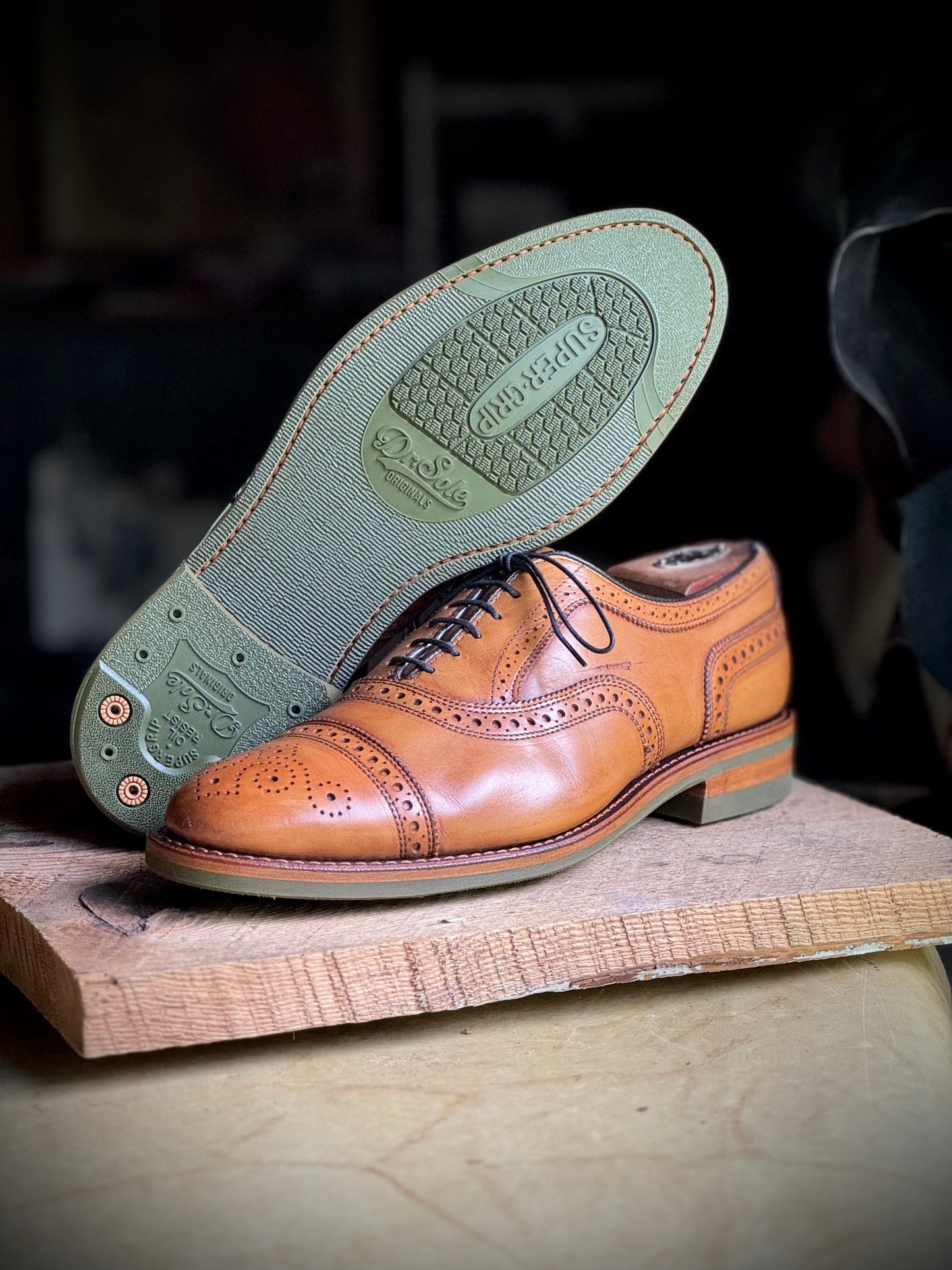 THE DR SOLE FULL SOLES JADE GREEN