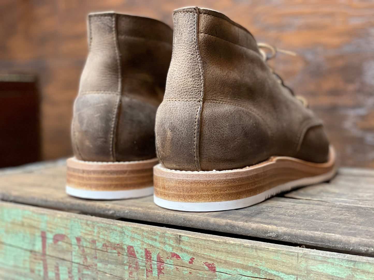 THE LEATHER WEDGE