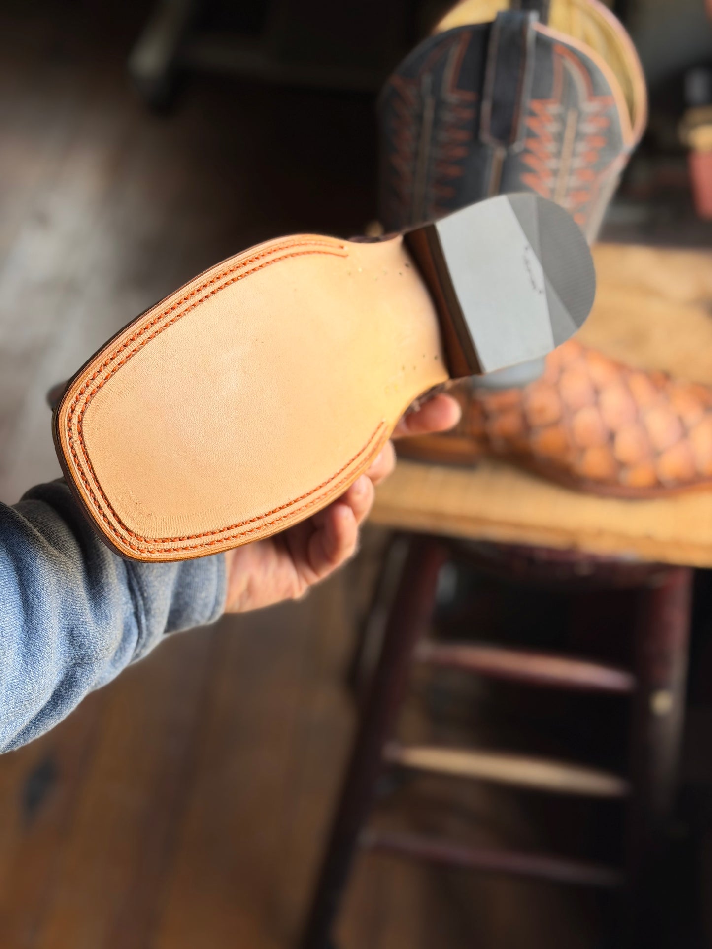 THE STANDARD COWBOY BOOTS FULL SOLES AND HEELS