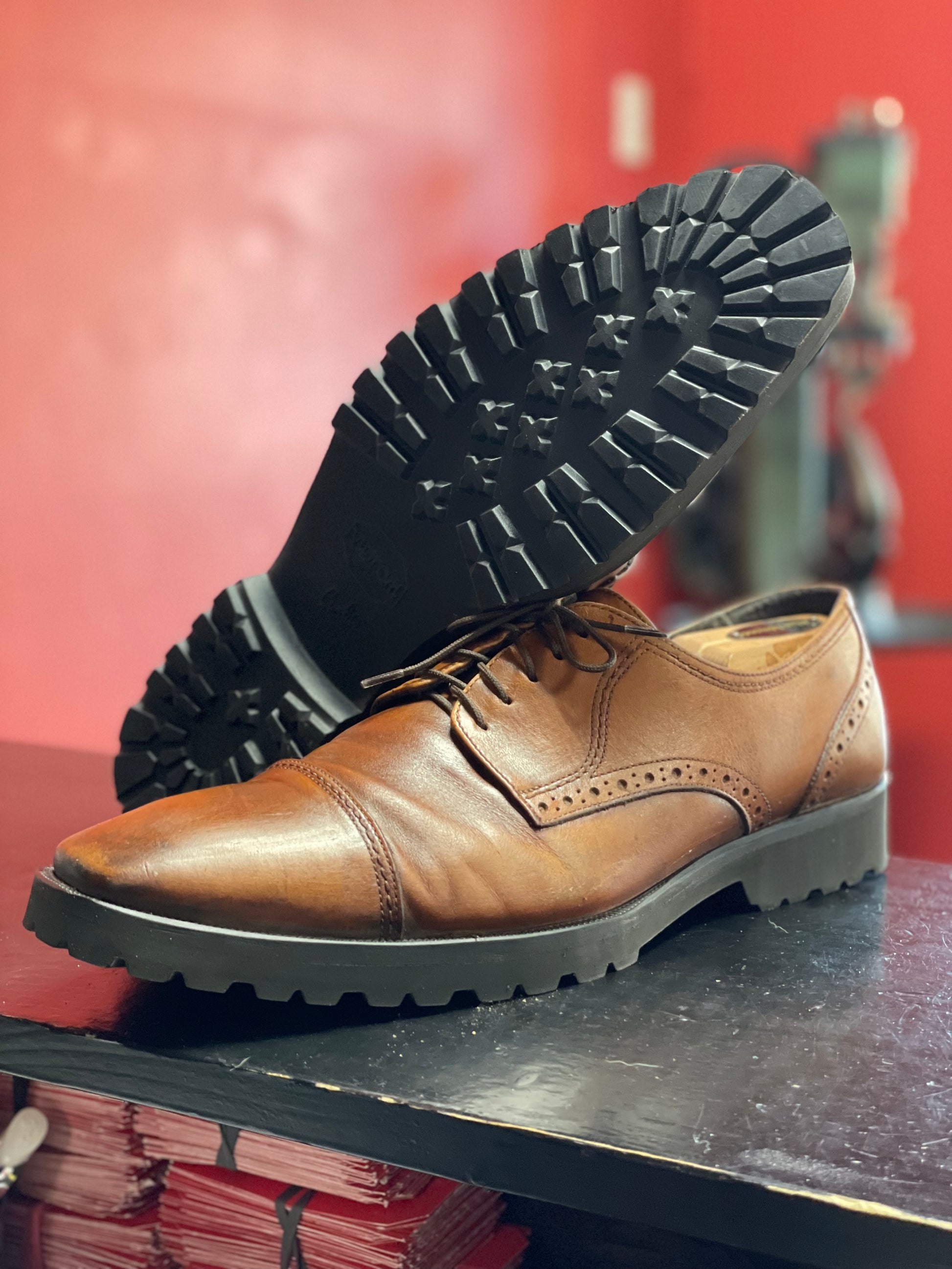 BLOWN RUBBER SOLES Wyatt & Dad Cobbler Co. BLOWN RUBBER SOLES Wyatt & Dad Cobbler Co.