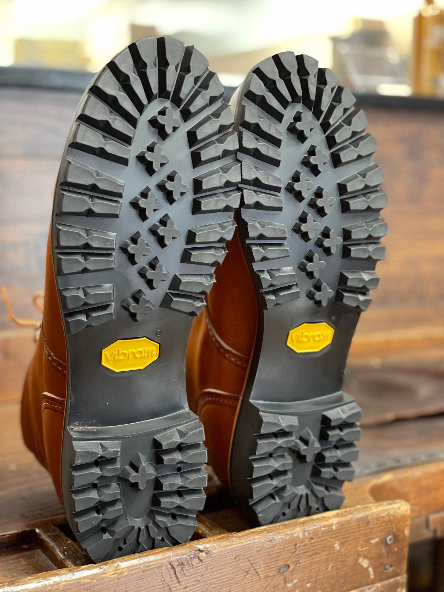 Vibram Unit Full Soles – Wyatt & Dad Cobbler Co.