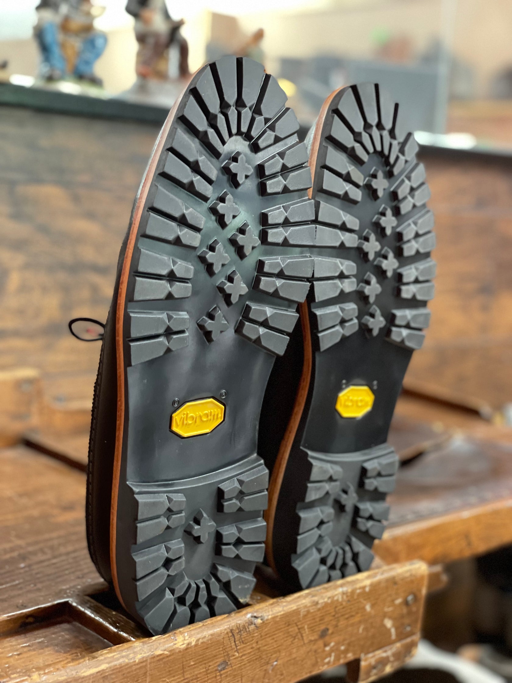 VIBRAM UNIT FULL SOLES – Wyatt & Dad Cobbler Co.