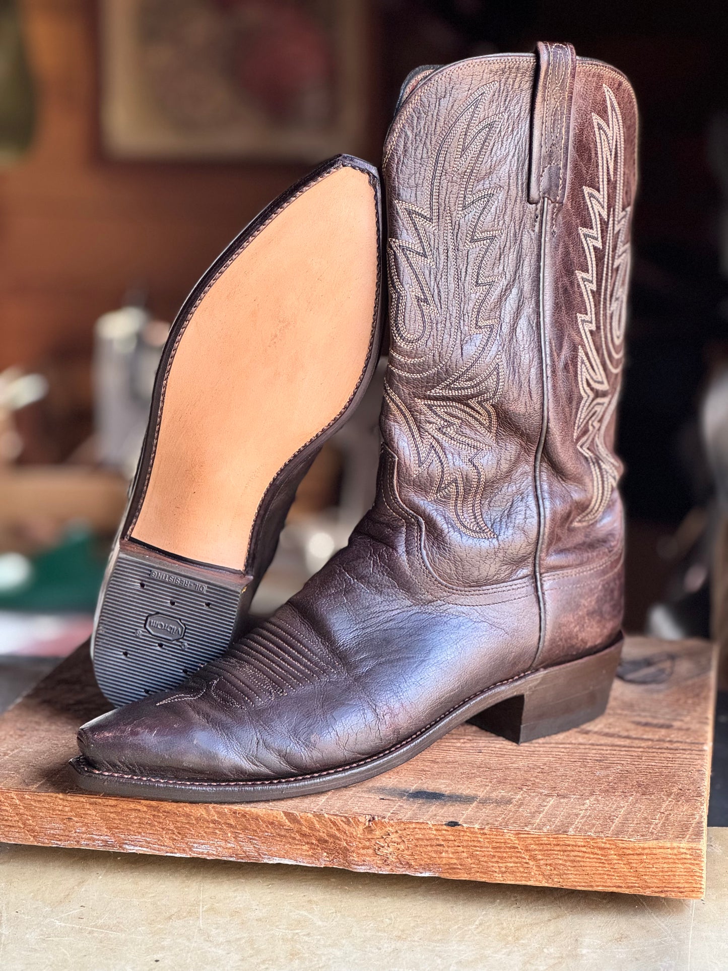 THE STANDARD COWBOY BOOTS FULL SOLES AND HEELS